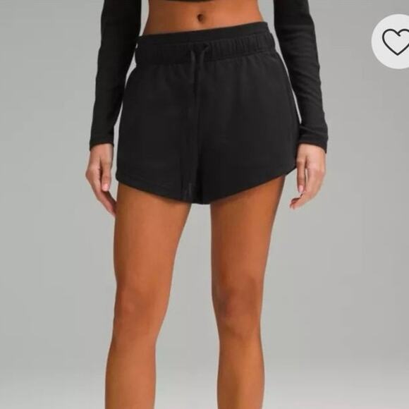 LULULEMON Inner Glow High-Rise Short 3" - Black / 6 - Picture 1 of 10